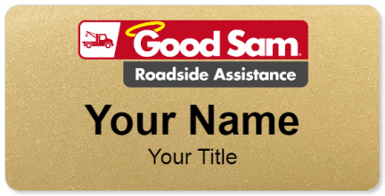 Custom name badges for Good Sam Roadside