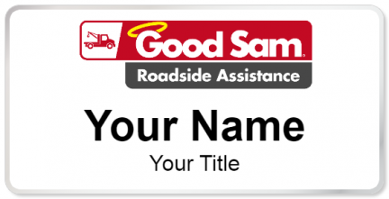 Custom name badges for Good Sam Roadside
