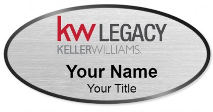 Custom name badges for KW LEGACY