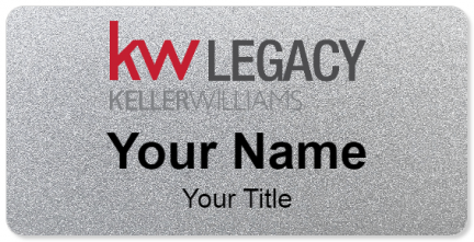 Custom name badges for KW LEGACY