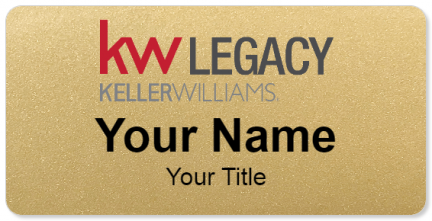 Custom name badges for Keller Williams Legacy