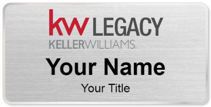 Custom name badges for Keller Williams Legacy