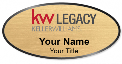 Custom name badges for Keller Williams Legacy