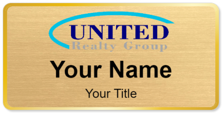 Custom name badges for United Realty Group