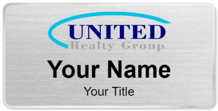 Custom name badges for United Realty Group