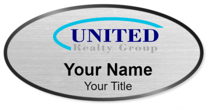 Custom name badges for United Realty Group