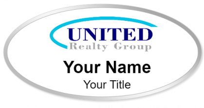 Custom name badges for United Realty Group