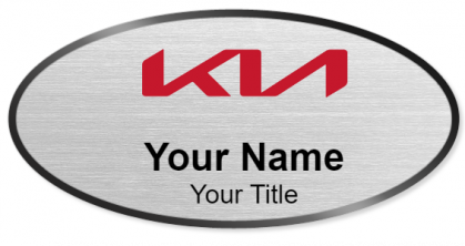 Custom name badges for Kia Red