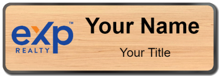 Custom name badges for EXP Realty