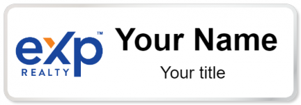 Custom name badges for EXP Realty