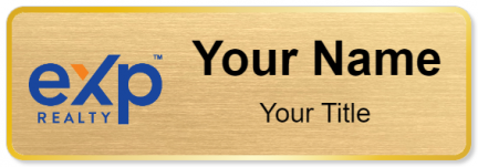 Custom name badges for EXP Realty