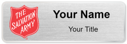 Custom name badges for The Salvation Army