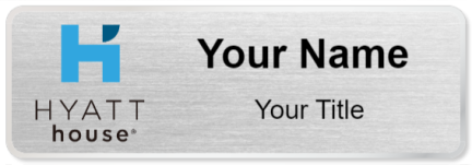 Custom name badges for Hyatt House