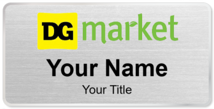 Custom name badges for DG Market