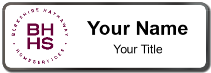 Custom name badges for Berkshire Hathaway HomeServices Seal