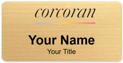 Custom name badges for The Corcoran Group