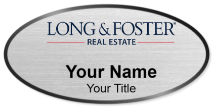 Custom name badges for Long & Foster Real Estate