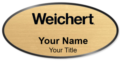 Custom name badges for Weichert