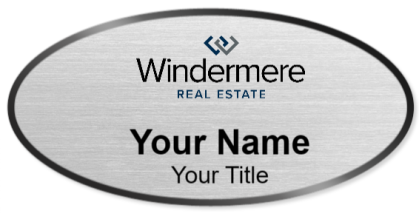 Custom name badges for Windermere Real Estate