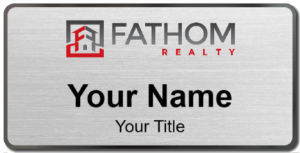 Custom name badges for Fathom Realty