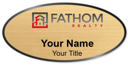 Custom name badges for Fathom Realty