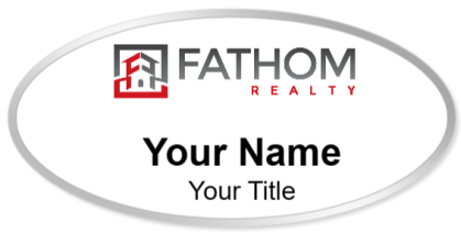 Custom name badges for Fathom Realty