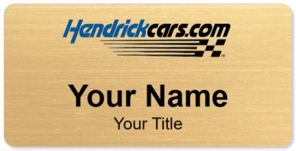 Custom name badges for Hendrick Automotive Group