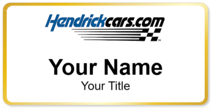 Custom name badges for Hendrick Automotive Group