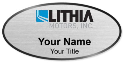 Custom name badges for Lithia Motors