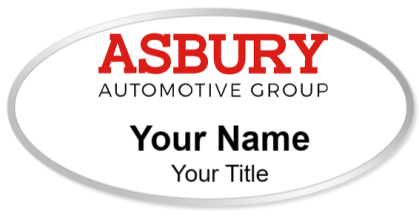 Custom name badges for Asbury Automotive Group