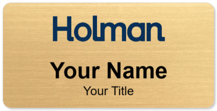 Custom name badges for Holman Automotive Group