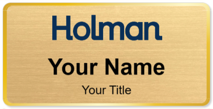 Custom name badges for Holman Automotive Group