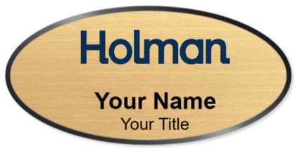 Custom name badges for Holman Automotive Group