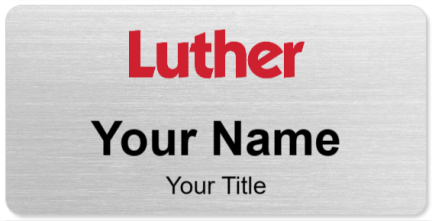 Custom name badges for Luther Automotive Group