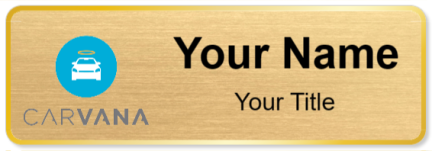 Custom name badges for Carvana