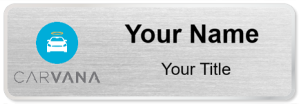 Custom name badges for Carvana