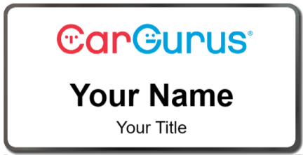 Custom name badges for CarGurus