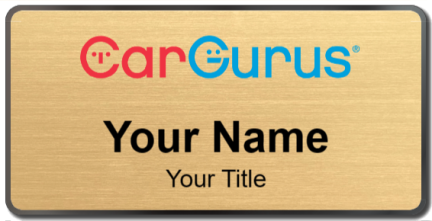 Custom name badges for CarGurus