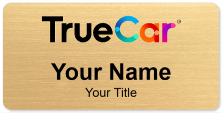 Custom name badges for TrueCar