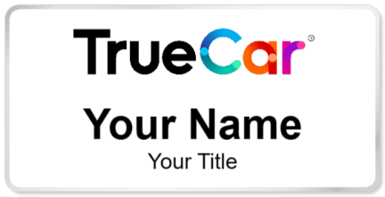 Custom name badges for TrueCar