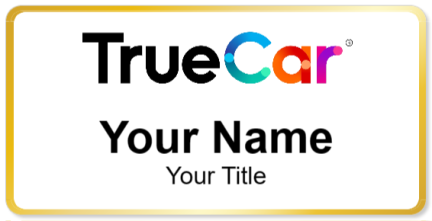 Custom name badges for TrueCar
