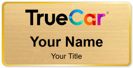 Custom name badges for TrueCar