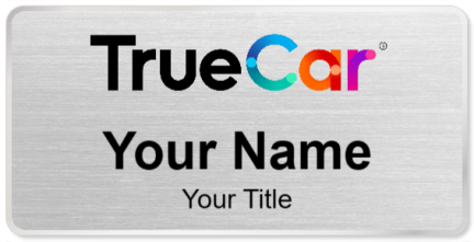Custom name badges for TrueCar