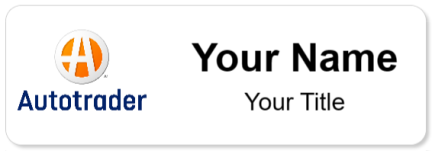 Custom name badges for AutoTrader Group