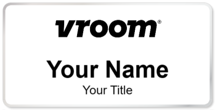 Custom name badges for Vroom
