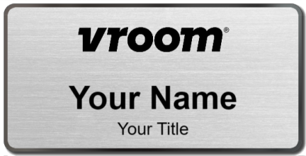 Custom name badges for Vroom