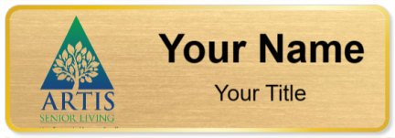 Custom name badges for Artis Senior Living