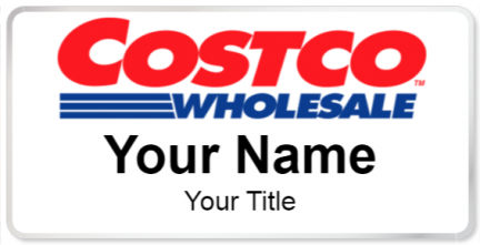 Custom name badges for Costco
