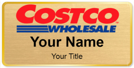 Custom name badges for Costco