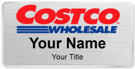 Custom name badges for Costco